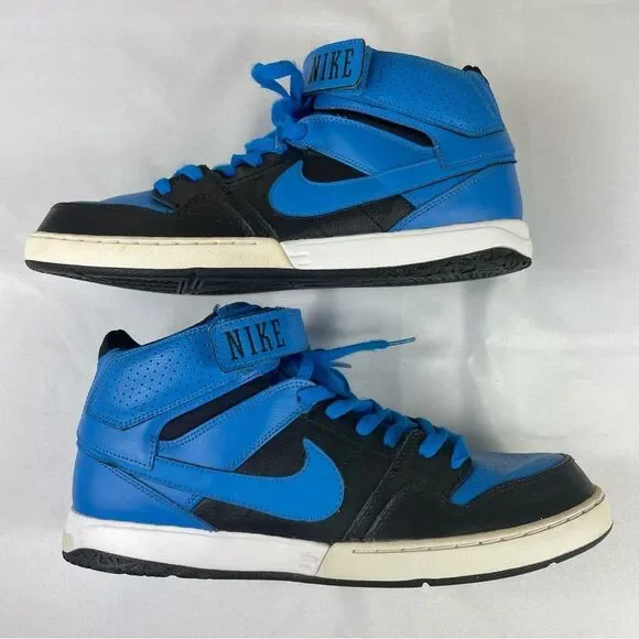 Nike Zoom Morgan 2 Blue/Black Mid Sneakers Men’s Sz 11 (407360-044) - Picture 5 of 10